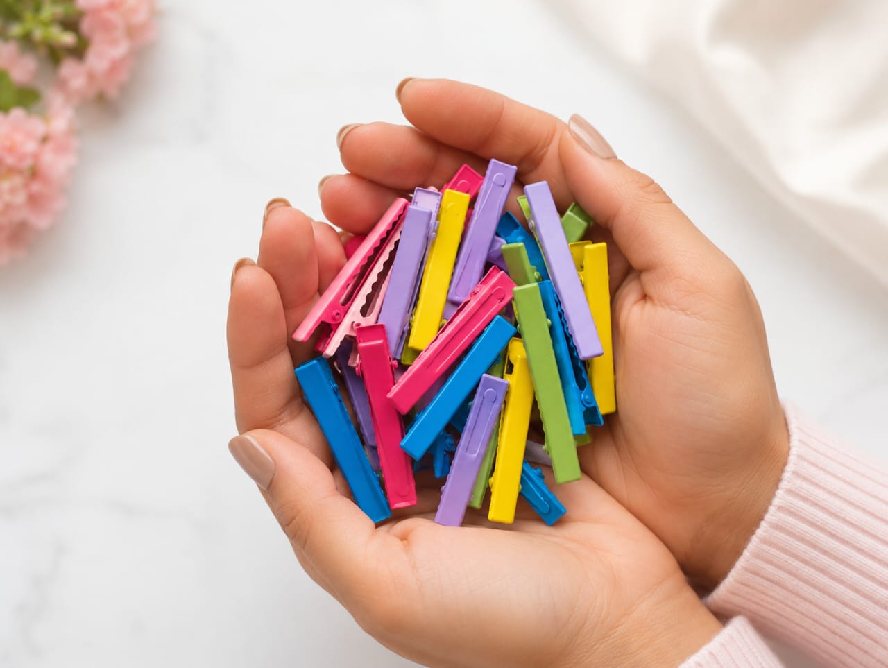 Multicolour Alligator Hair Clips 4.5 cm (30 pcs) - Image 7