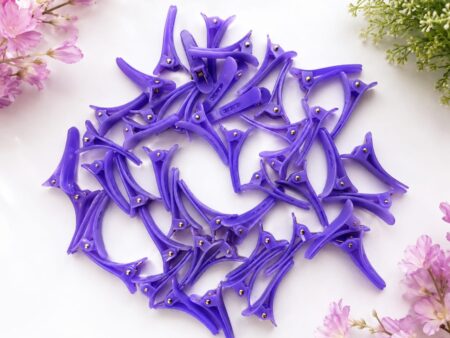 Mini Plastic  Hair Clips for DIY Hair Accessories 30 pcs