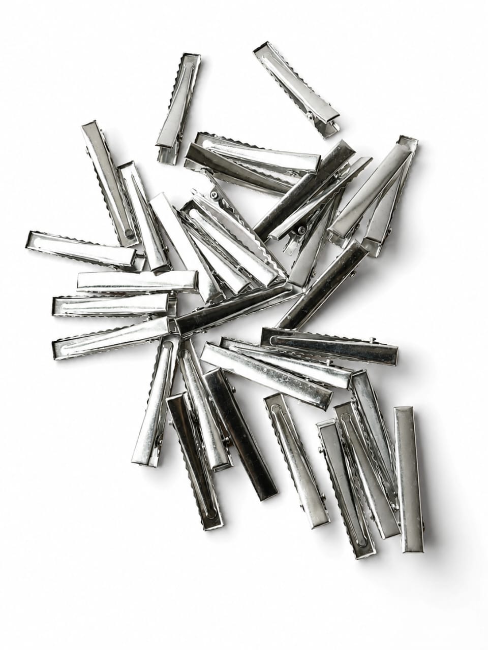 Metal Alligator Hair Clips 4.5 cm 12pcs - Image 2